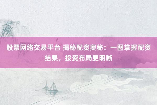 股票网络交易平台 揭秘配资奥秘：一图掌握配资结果，投资布局更明晰